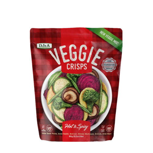 Veggie Crisps Hot & Spicy 90гр